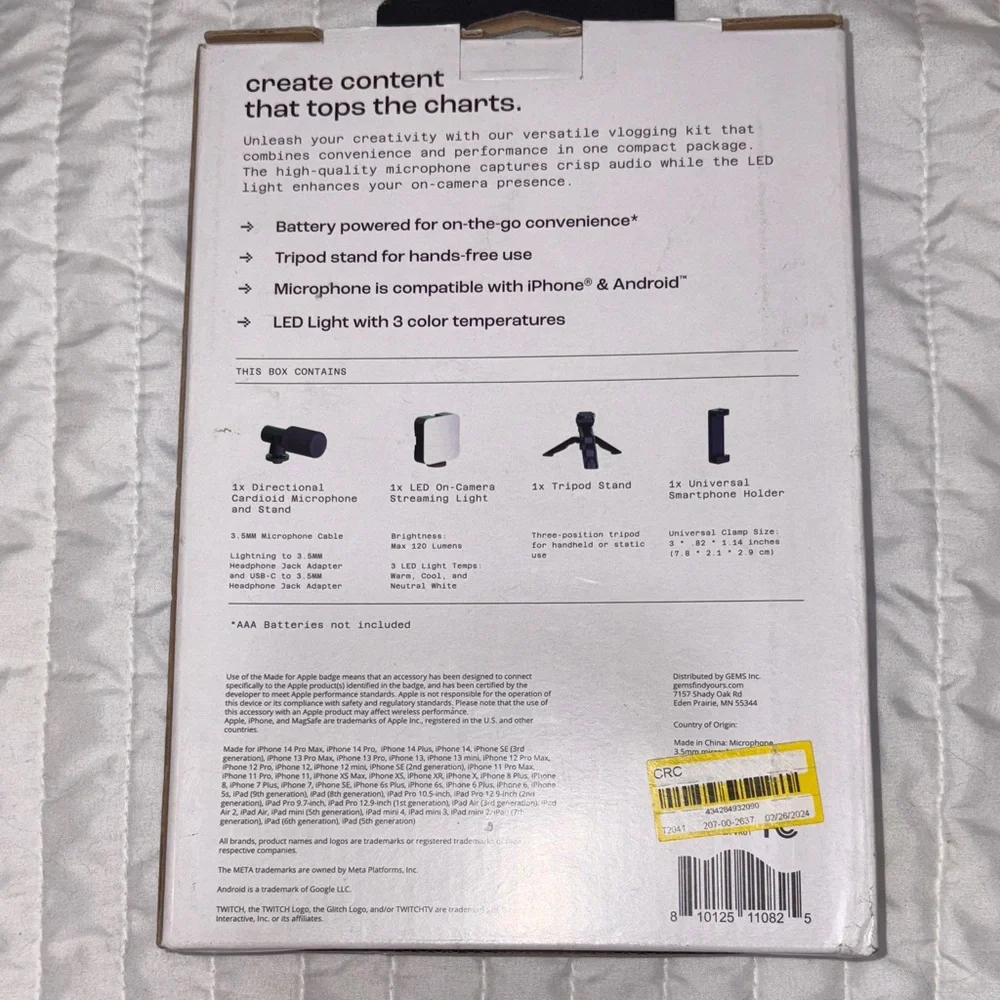 NORTH Universal Vlogging Kit